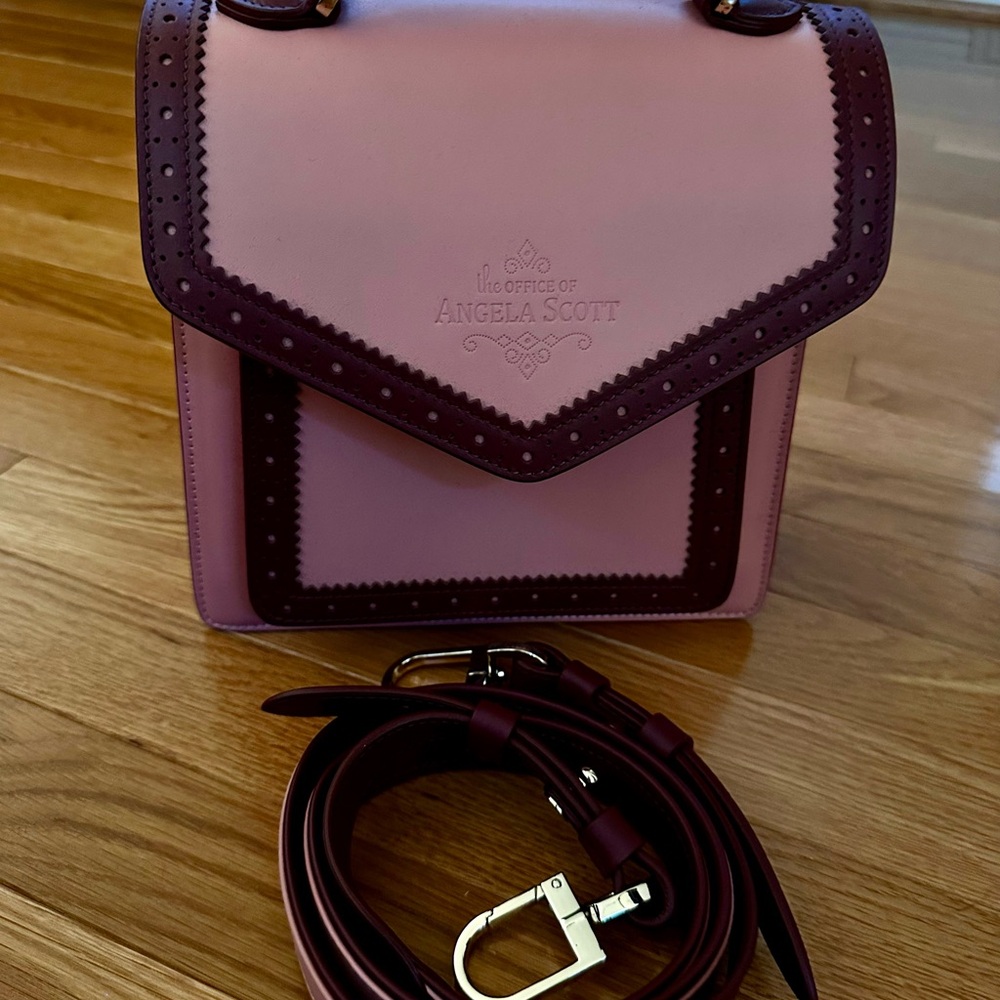 The Office of Angela Scott leather purse brand new never used - Picture 2 of 5